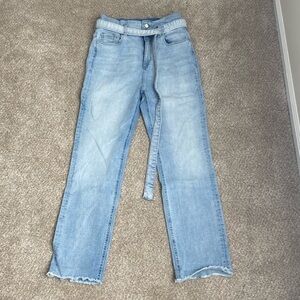 DL1961 Mara Ankle High Rise Instasculpt Straight Leg Jeans